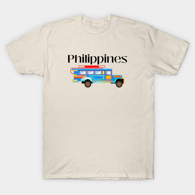 Pinoy Pride Transportation Philippines T-Shirt by CatheBelan